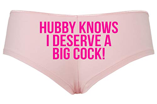 Knaughty Knickers Hubby Knows I Deserve A Big Cock Shared Hot Wife Panties