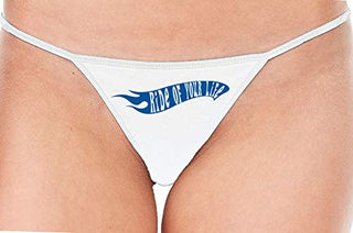 Ride of Your Life - White String Thong