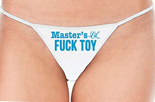 Masters Little Fuck Toy - White String Thong