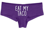 Knaughty Knickers Eat My Taco funny oral sex Underwear lick my pussy ddlg