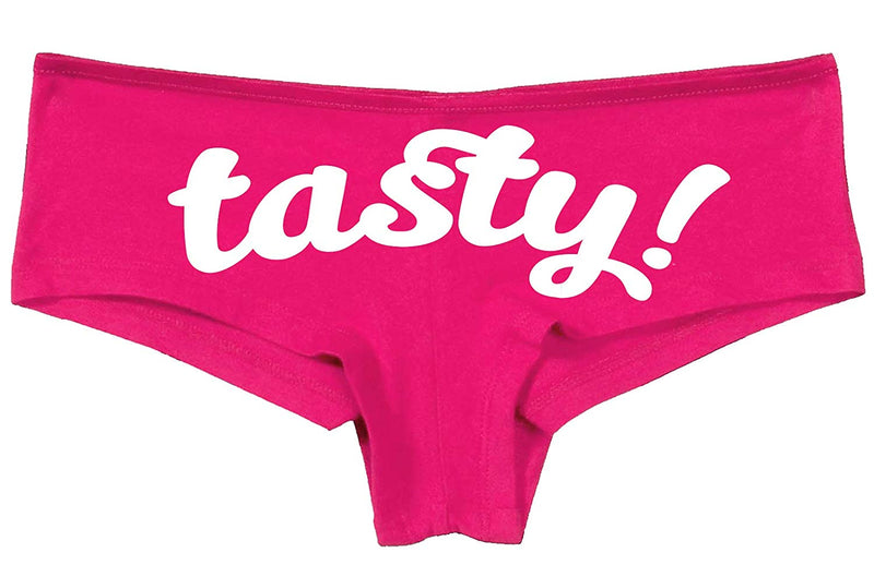 Knaughty Knickers Tasty Flirty Oral Sex Hint All You Can Eat Pink Sexy Boyshort