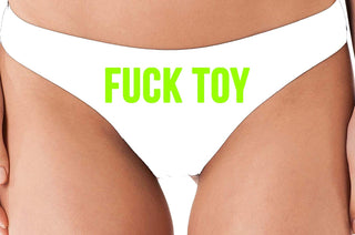 Fuck Toy - White Thong