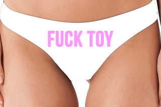 Fuck Toy - White Thong