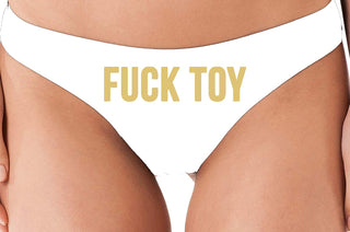 Fuck Toy - White Thong