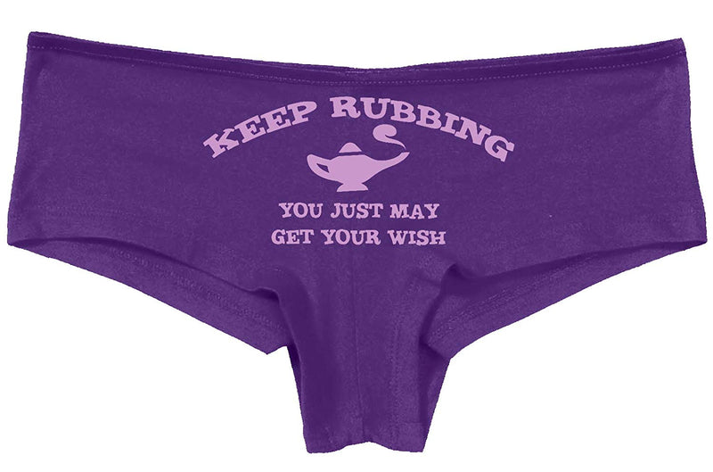 Knaughty Knickers Keep Rubbing You May Get What You Want Genie