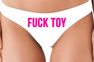 Fuck Toy - White Thong