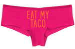 Knaughty Knickers Eat My Taco Funny Oral Sex Pink Underwear Lick My Pussy DDLG