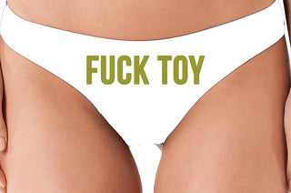 Fuck Toy - White Thong