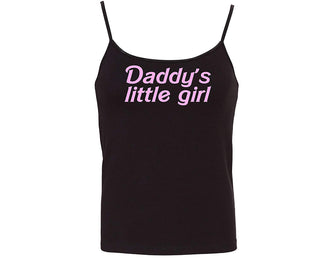 Daddy's Little Girl - Black Cami