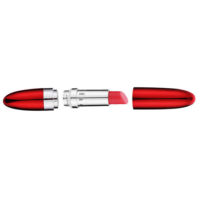 Shiny Metallic Pocket Lipstick Vibrator