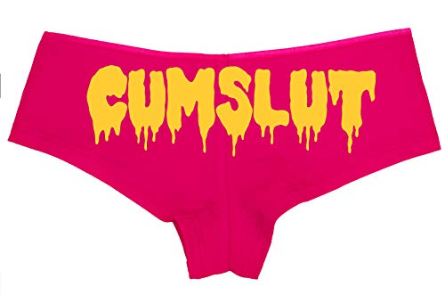 Cumslut Cum Slut - Fuchsia Pink Boyshort