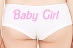 BABY GIRL owned slave boy short panty cute boyshort color choices sexy funny white panties rude collar collared neko daddys play KITTEN Cgl