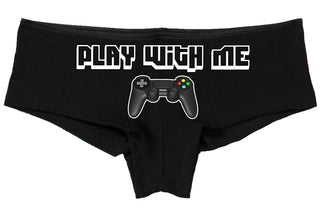 Play With Me - Gamer Girl - Multiple Color Boyshort Options