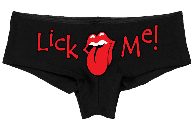 LICK ME eat me out panties boy short boyshort lots color choices sexy funny flirty bachelorette panty game hen party rude crude oral sex
