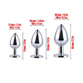 RED HEART SHAPED Acrylic Crystal Butt plug in 3 sizes anal toy sex jeweled ass dildo cglg hotwife hot wife shared vixen slut Owned Princess