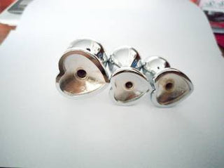 BLACK HEART Shaped Acrylic Crystal Butt plug 3 sizes anal toy sex jewel ass dildo cglg hotwife hot wife vixen slut bbc queen spades Princess