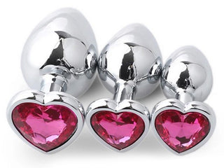 Light BABY PINK HEART Shaped Acrylic Crystal Butt plug 3 sizes anal to Cat House Riot Light BABY PINK HEART Shaped Acrylic Crystal Butt plug 3 sizes anal to Cat House Riot