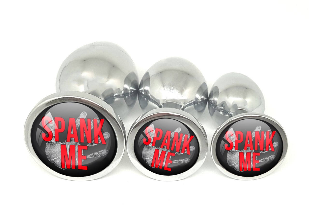 SPANK ME - Butt Plug in 3 sizes - ddlg BDSM hotwife hot wife shared vi Cat House Riot SPANK ME - Butt Plug in 3 sizes - ddlg BDSM hotwife hot wife shared vi Cat House Riot