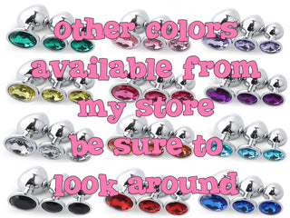EMERALD color GREEN Round Shaped Acrylic Crystal Butt plug 3 sizes anal toy sex jewel ass dildo cglg hotwife hot wife vixen slut Princess
