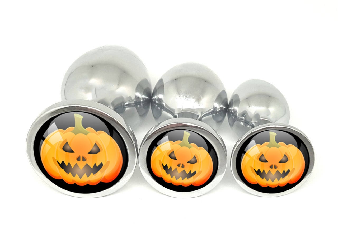 Spooky Jack-O-Lantern Butt Plug Cat House Riot Spooky Jack-O-Lantern Butt Plug Cat House Riot