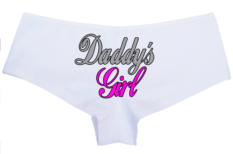 multi colored DADDY'S GIRL owned slave boy short panty Panties boyshort color choices sexy funny rude collar collared neko pet play kitten